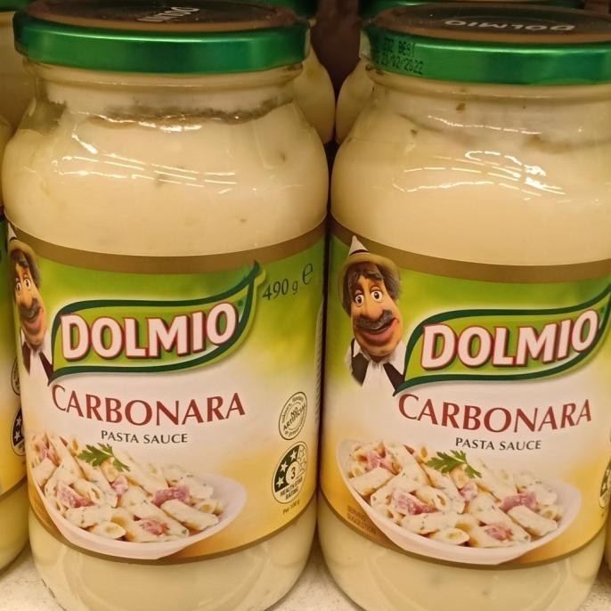 

DELMIO CARBONARA PASTA SAUCE 490gr WLS