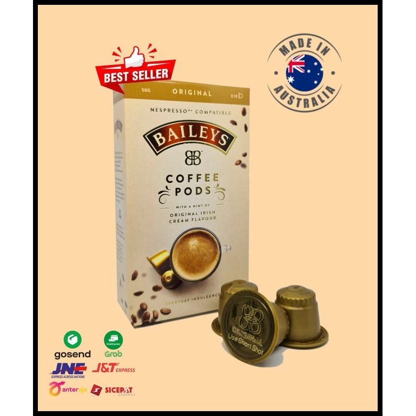 

BEST DEAL KOPI KAPSUL NESPRESSO - BAILEYS FLAVOUR / NESPRESSO COFFEE CAPSULE !!!!!!