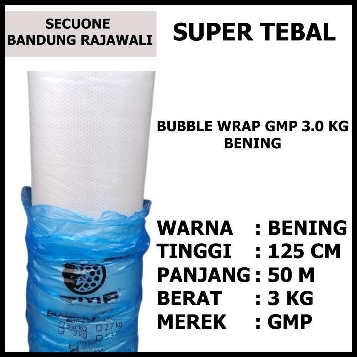 

TERMURAH BUBBLE PACKING ROLL BUBLEWRAP BANDUNG PLASTIK WRAP - BENING MP