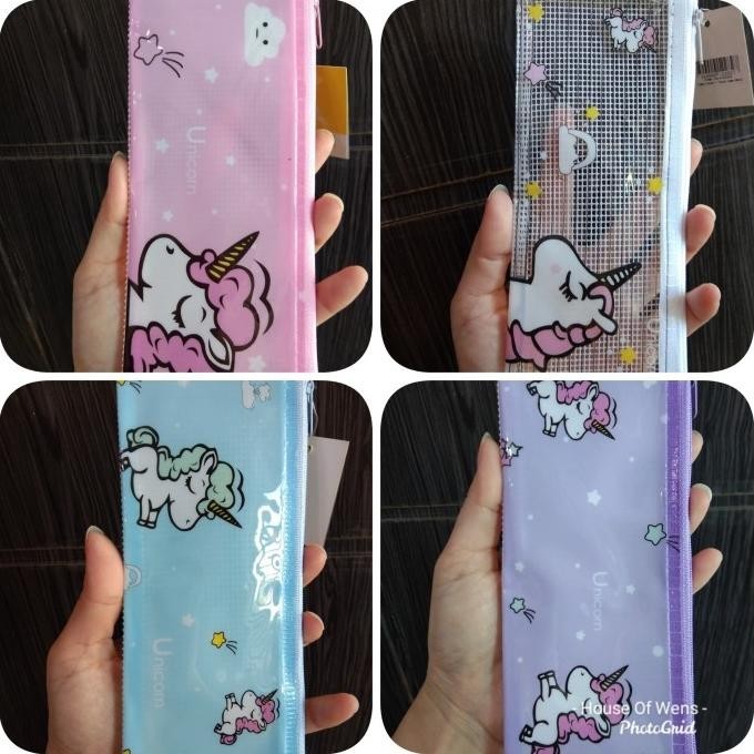 

New Sale Unicorn Zipper Pencil Case - Tempat Pensil Unicorn Berkualitas