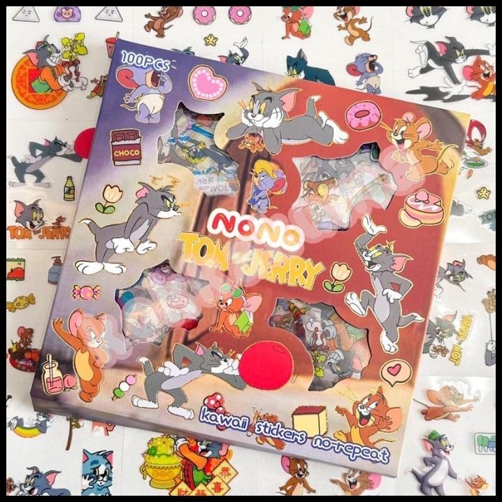 

TERMURAH STIKER ANAK KOLEKSI MOTIF KARAKTER TOM&JERRY STICKER 2D ISI 100 PCS !!