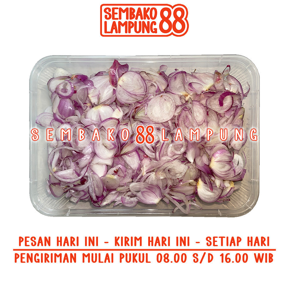 

Bawang Merah Iris 200 Gr | Sembako Lampung 88