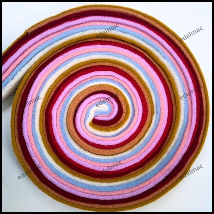 

GRATIS ONGKIR PITA WOL WOOL FELT FLANEL TEBAL RIBBON DECORATION ACCESSORIES MATERIAL