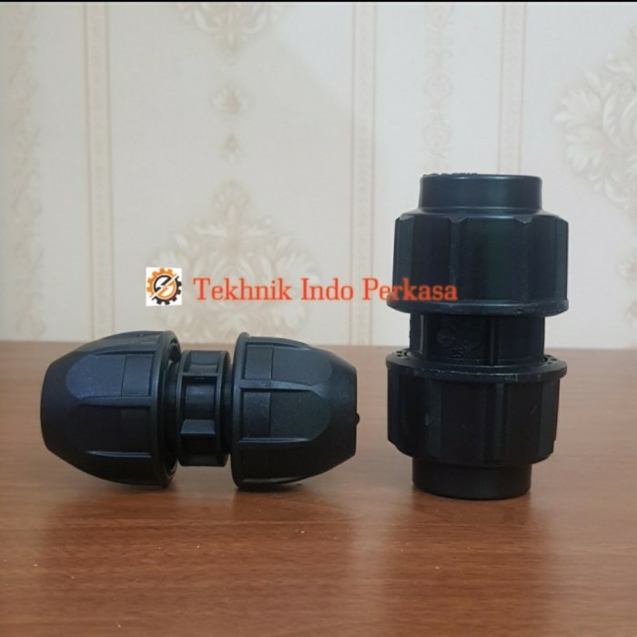 Terbaru Socket Pipa Hdpe 2" Inch ( 63Mm ) / Straight Coupler Hdpe Promo Terlaris