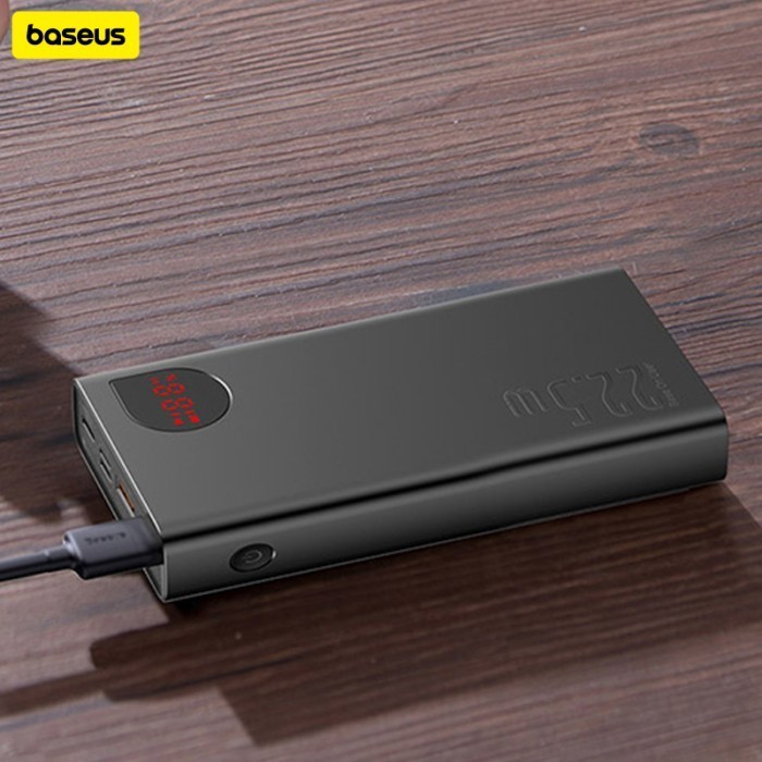 Baseus Adaman Powerbank Metal Digital Display Quick Charge 20000Mah