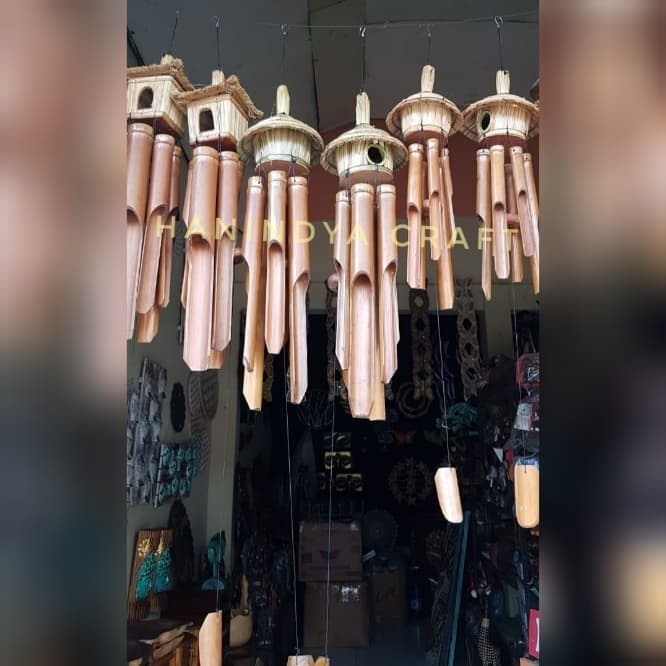 Windchime Lonceng Angin Bambu Jumbo
