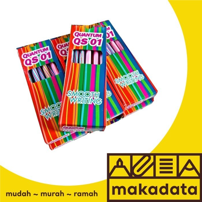 

Andma PULPEN BOLPEN QUANTUM QS-01 (12 PAK) MURAH
