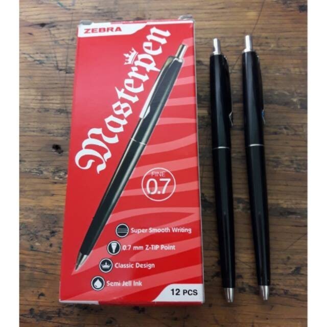 

Andma 1 LUSIN PULPEN ZEBRA MASTER PEN 07 MM SEMI GEL PEN