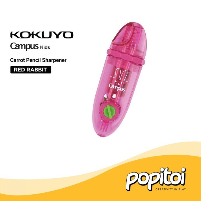

Andma Kokuyo Campus Kids Carrot Pencil Sharpener