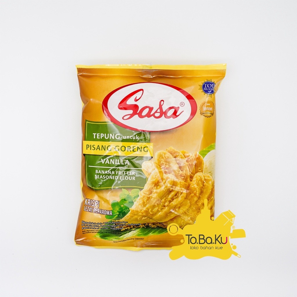 

Sasa Tepung Pisang Goreng Vanilla 210gr