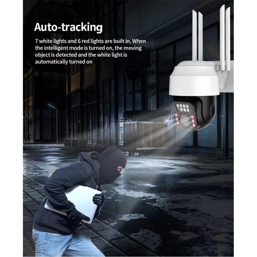 Ip Camera Outdoor Yoosee Full Hd 8Mp Ip Camera Ptz Outdoor Waterproof