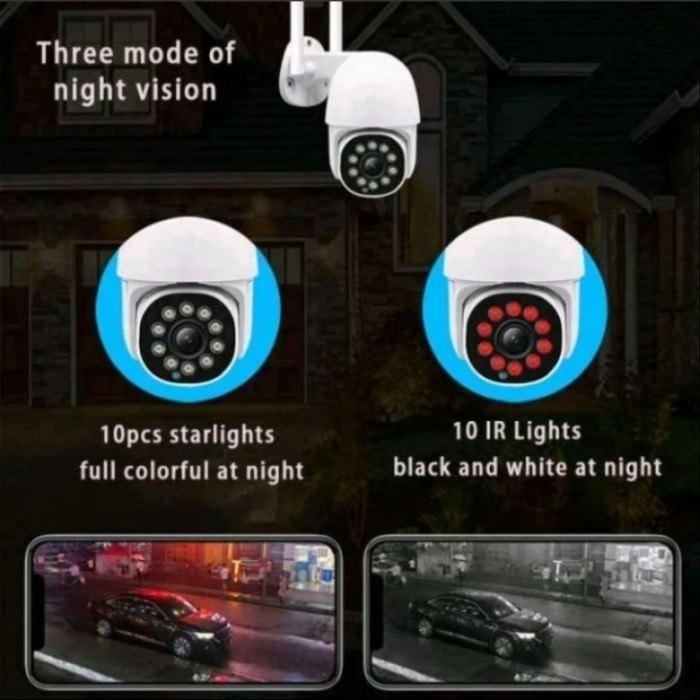 Ip Cam Cctv Outdoor V380 Smart Wifi Kamera - Ip Camera V380