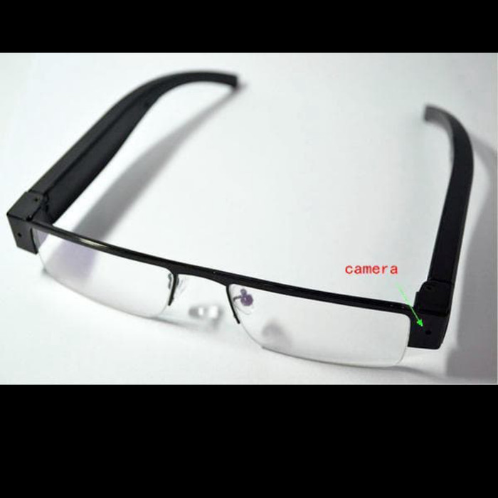 Spy Cam Kacamata Bening 720 P/Camera Spy Video
