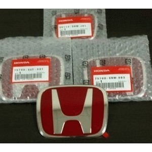 Red Emblem Honda Freed