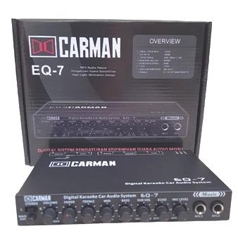 Barangmurahco Parametrik/Parametric Carman Eq-7 Pre Amp Carman Eq-7 Parametrik Equalizer Carman Eq-7