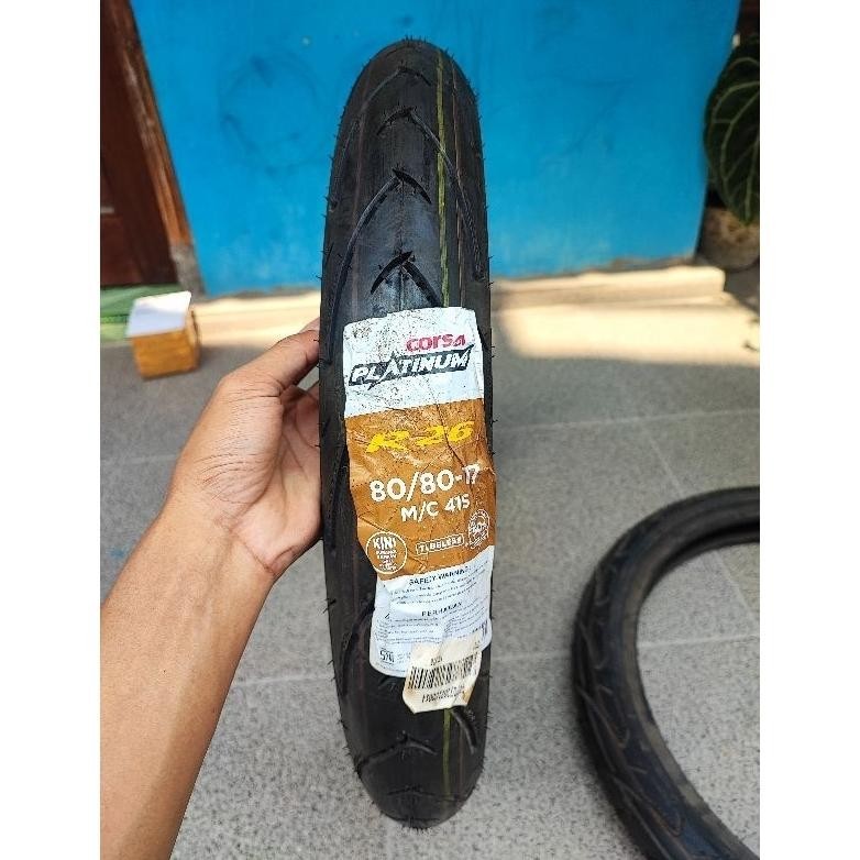 Barangmurahco Ban Luar Corsa Platinum R99 70/80 Dan 80/80 Ring 17 Tubles Cocok Untuk Klx Crf Wr Supe