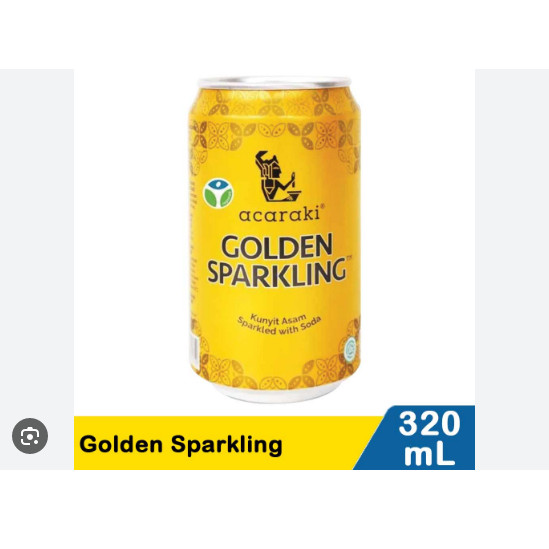 

Acaraki Golden Sparkling Kunyit Asam dengan Soda Kaleng Original