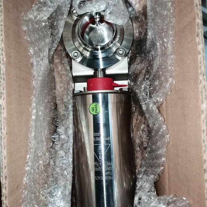 Spv Pneumatic Actuator Butterfly Valve Sanitary Stainless 316L 2Inch