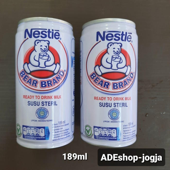 

(:(:(:(] susu bear brand nestle beruang 189 ml steril