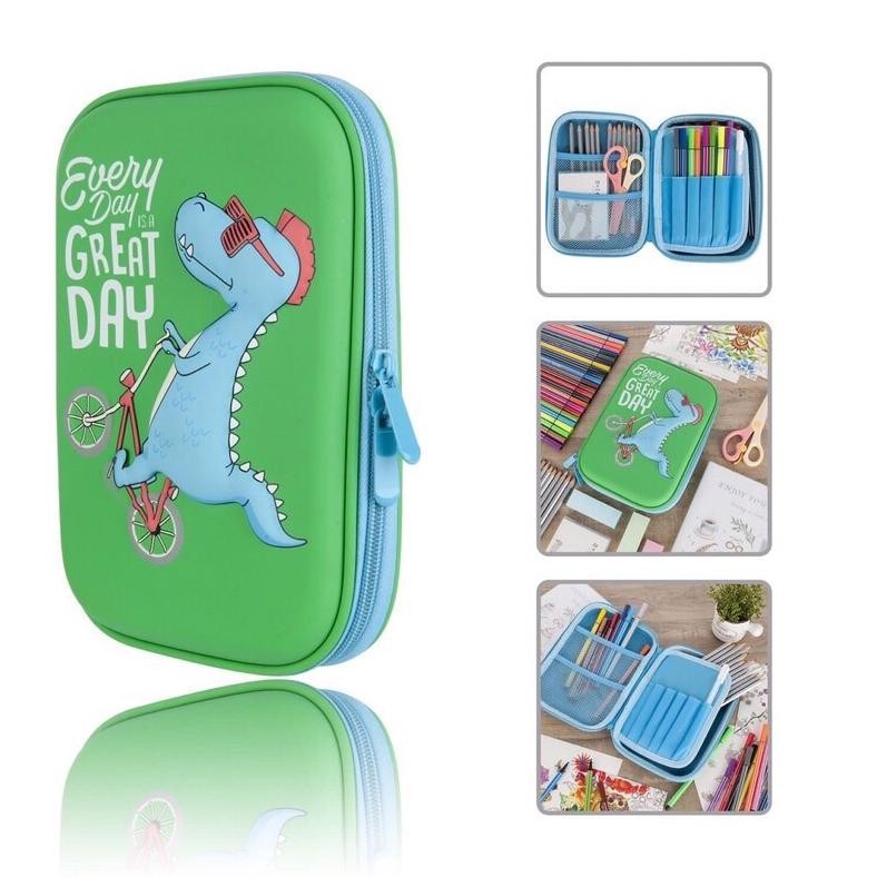 

t-56 Kotak Pensil 3D Pencil Case MIRIP SMIGGLE Lookalike KB PG TK SD HardTop Organizer Lucu Tepak Alat Tulis Hemat