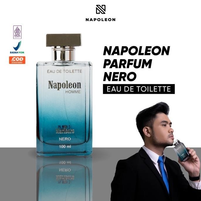 NAPOLEON Parfum Pria Eau de Toilette EDT Nero 100 ML