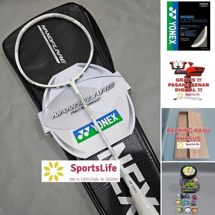 Raket Badminton Yonex Nanoflare Nextage Original Premium Berkualitas