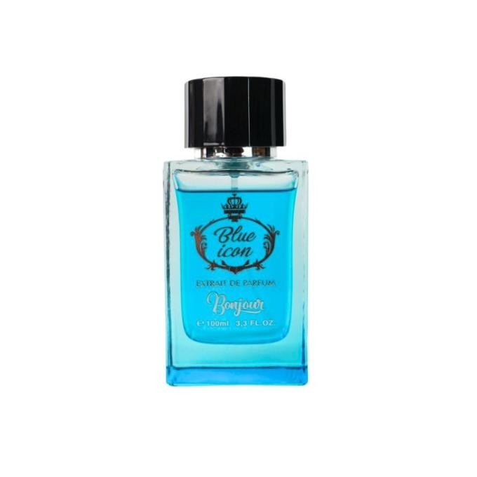 Parfum Pria Tahan Lama /Bonjour Blue Icon Extrait De Parfum 100 ML