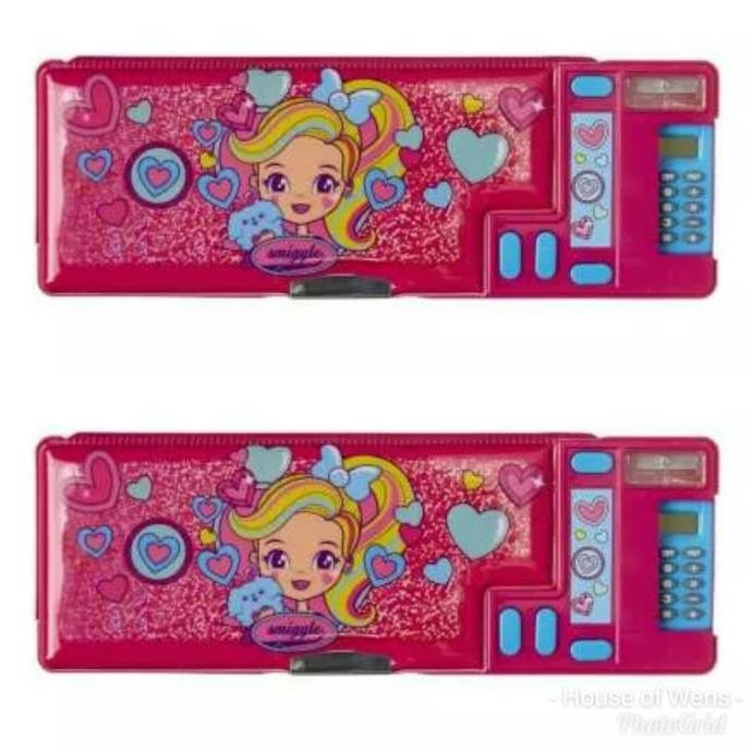 

New Smiggle Squad Pop Out Pencil Case - Tempat Pensil Smiggle Limited Edition