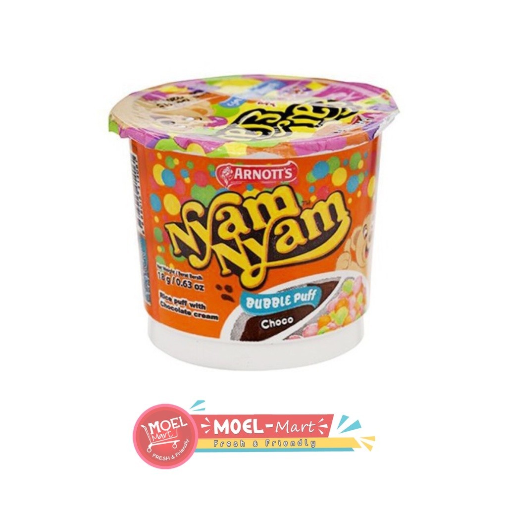 

NYAM NYAM Bubble Puff Chocolate 18gr