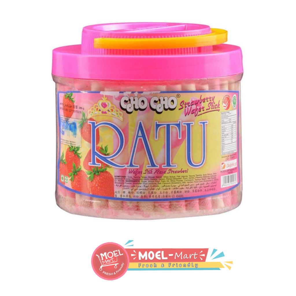 

CHOCHO Wafer Ratu Strawberry 320gr