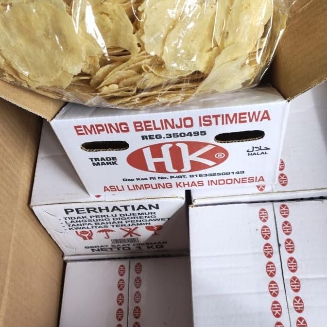 

emping melinjo mentah 1kg tipis kering asli limpung SM88