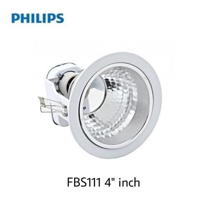 Philips Kap Fitting Downlight Fbs111 Fbs 111 4Inch 4 Inch 4" E27