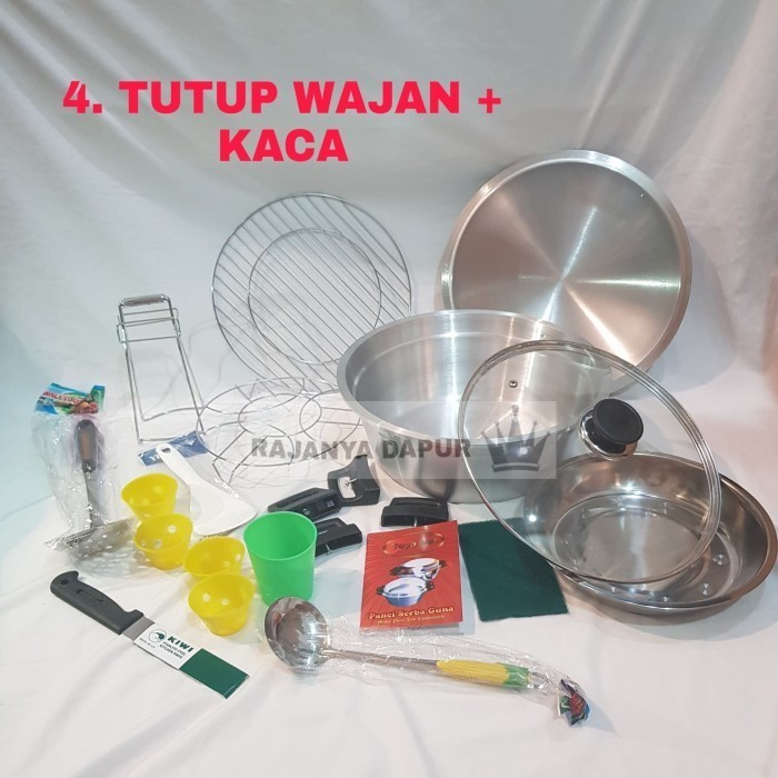 Panci Serbaguna Toyopot Tutup Wajan Dan Kaca - Panci Tatung Toyopot -