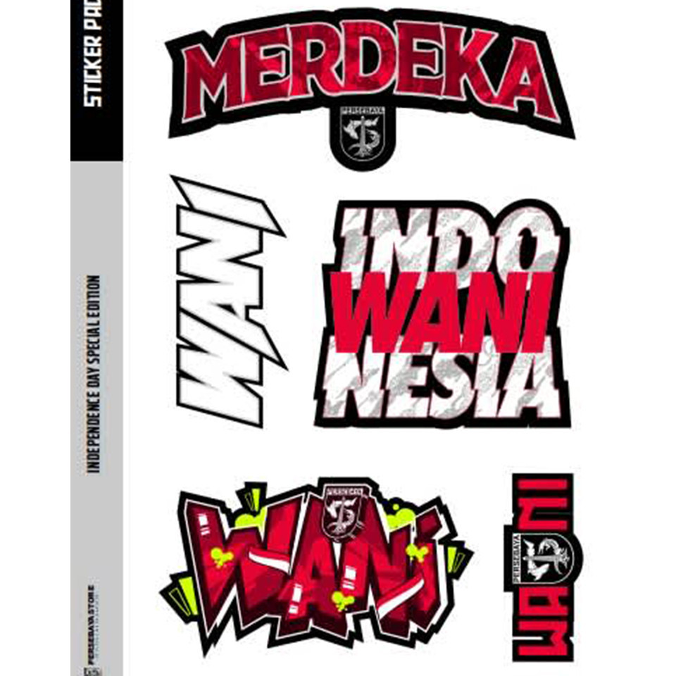 

SUv Sticker Pack Persebaya Kemerdekaan Edition - Red U2Q