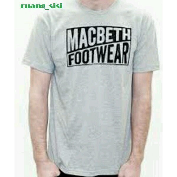 Kaos T Shirt Pria Macbeth