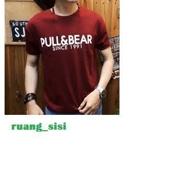 Kaos T Shirt Pria Pull&Bear