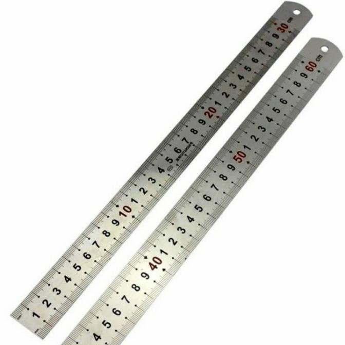 

Penggaris Stainless Steel 200cm / 2 Meter OPT