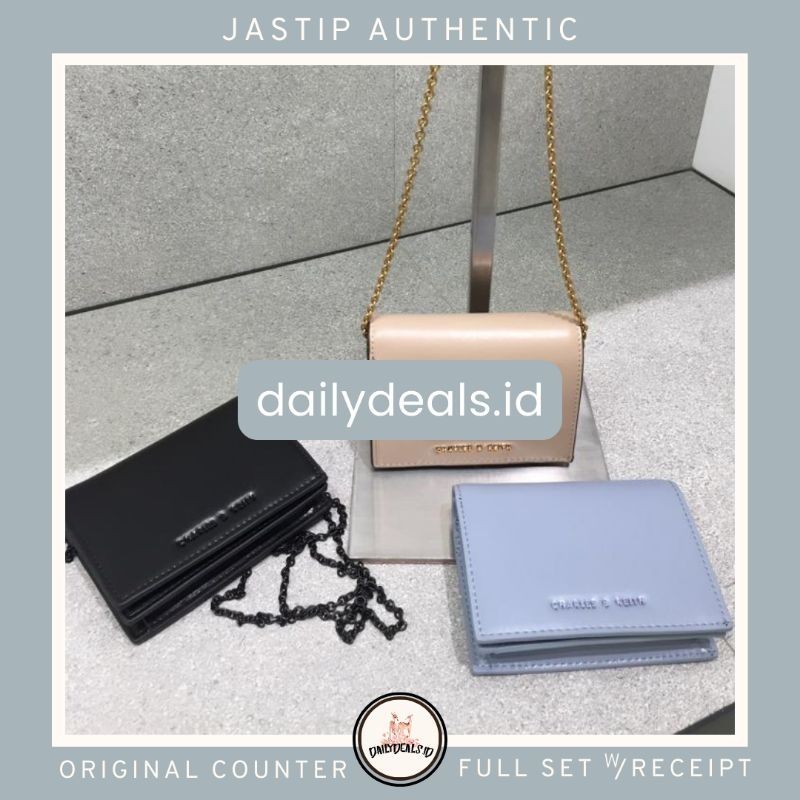 #6-10680910 Snap Button Mini Short Wallet Jast[p] CK ORIGINAL COUNTER #6-10680995-1 BEST SELLER TAS 