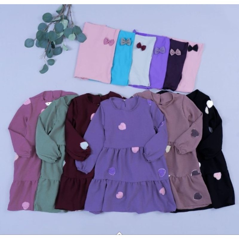 gamis anak 2-4 tahun