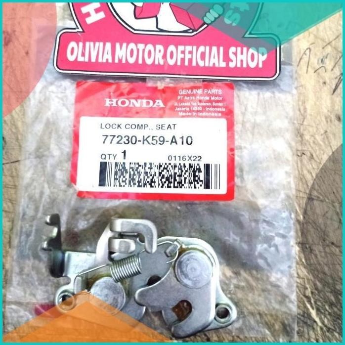 LOCK COMP SEAT DUDUKAN LAWAN KUNCI JOK ENGSEL VARIO125150 77230K59A10