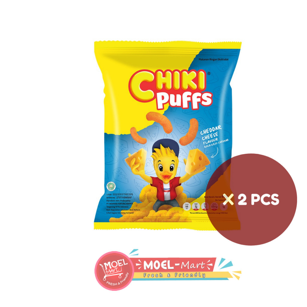 

CHIKI Puff Chedder Cheese 2pcs x 60gr