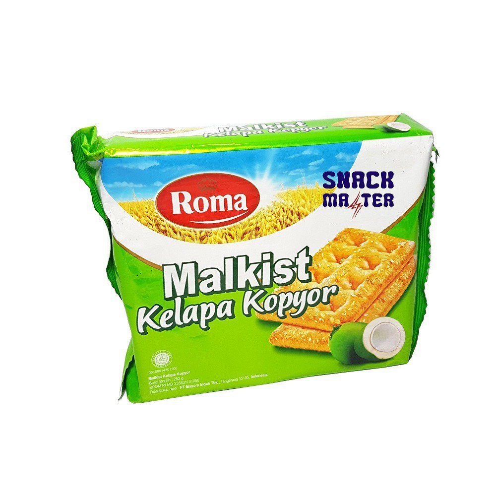 

ROMA Malkist Kelapa Kopyor 252gr