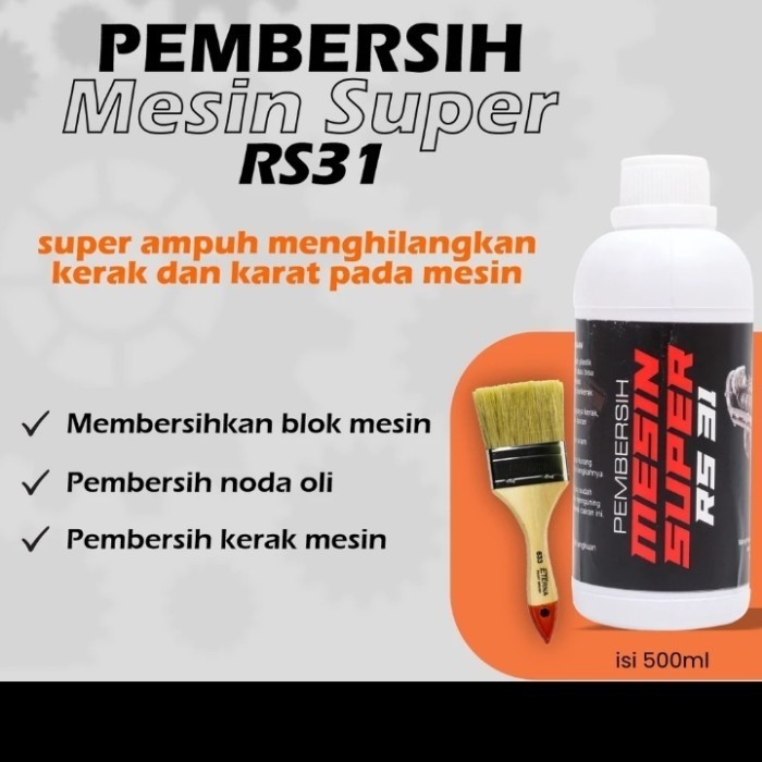 cairan rs31 pembersih mesin super engine degreaser K01