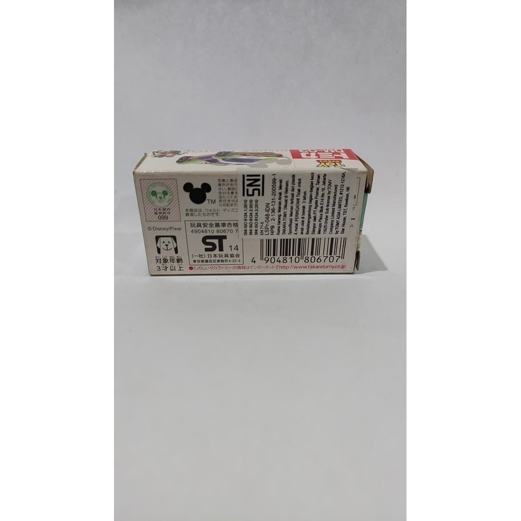 Tomica Diecast Disney Speedway Star Buzz Lightyear