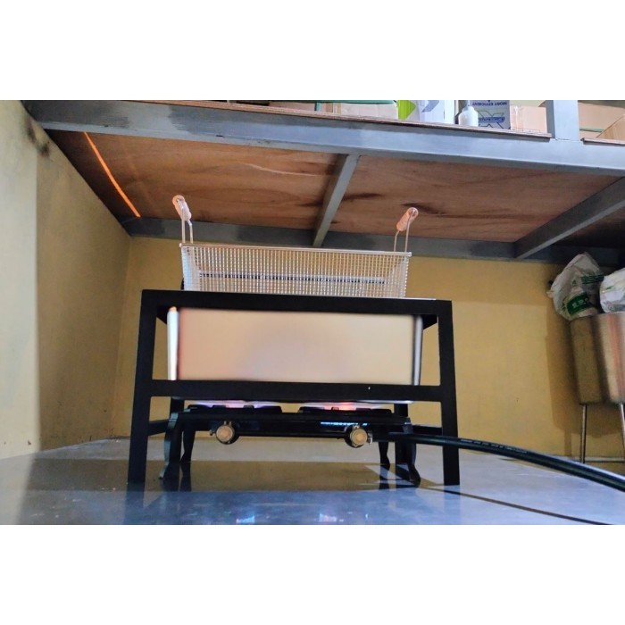 Kompor Seribu Mata 2 Tungku Lengkap Dengan Selang Dan Regulator