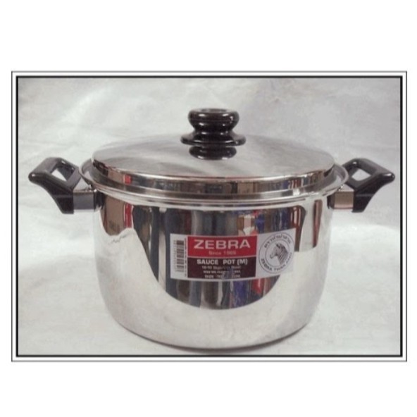 Sauce Pot Zebra Stainless Sus304 /Panci Stainless