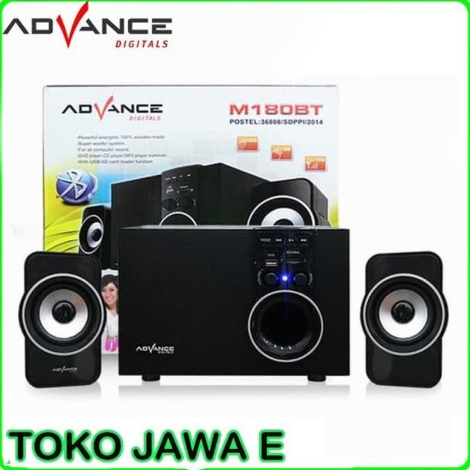Speaker Aktif Advance M180Bt Bluetooth + Fm Radio Fagenor