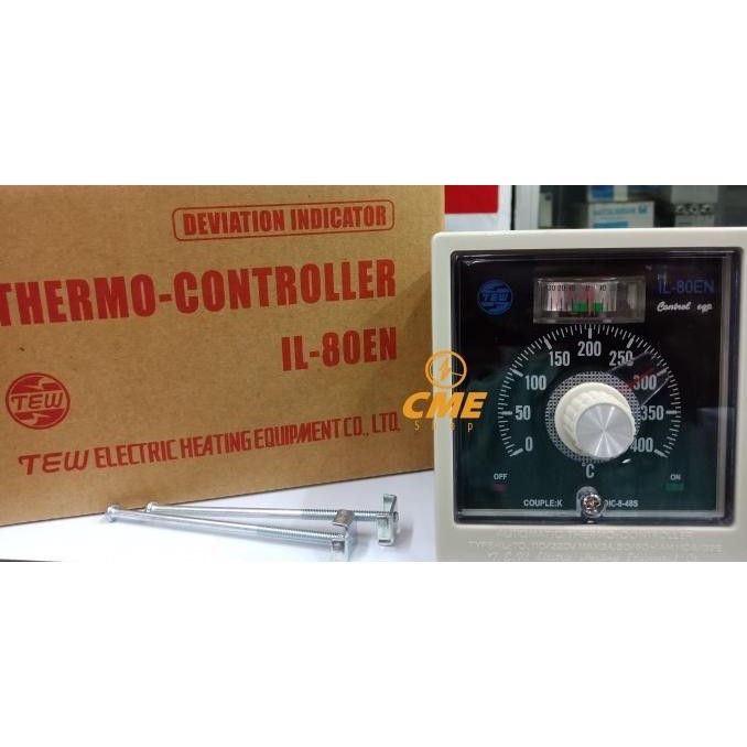 Thermo Controller Tew Temperature Contol Il-80En 110/220V 3A Ori New