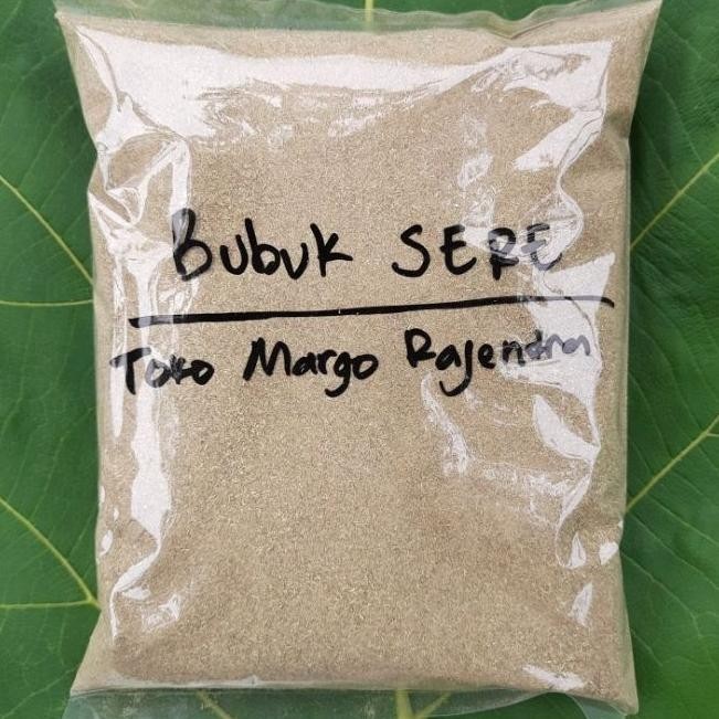 

BUBUK SERBUK POWDER SERAI ISI 1 KG SERE SEREH / LEMONGRASS RAJANG IRIS KERING RO51