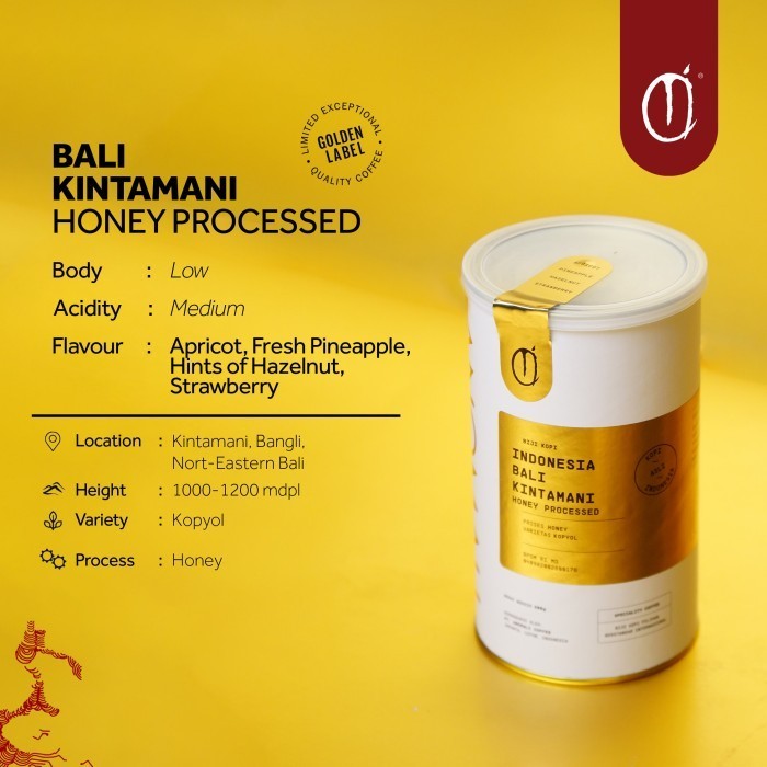 

Anomali Coffee Biji Kopi Bali Kintamani Honey Process
